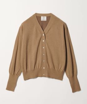 conte/＜conte＞ バイカラー Vネックカーディガン/カーディガン / ボレロ