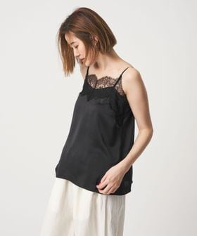conte/＜conte＞サテン レース キャミソールブラウス/シャツ / ブラウス