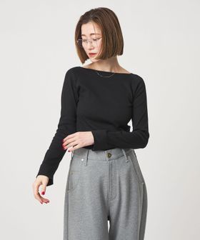 conte/＜conte＞ボートネック ラグランスリーブカットソー/Tシャツ / カットソー