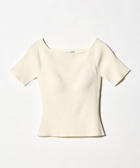 conte/＜NICENICE MOMENT＞オープンショルダー ニットTシャツ/ニット / セーター