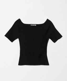 conte/＜NICENICE MOMENT＞オープンショルダー ニットTシャツ/ニット / セーター