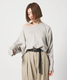 conte/＜conte＞コットン サーマル ドルマンカットソー/Tシャツ / カットソー