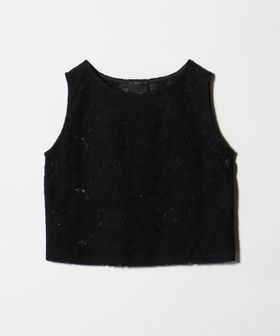 conte/＜conte＞ニットライク フラワー ノースリーブブラウス/シャツ / ブラウス