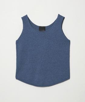 conte/＜conte＞ラウンドヘム ニットタンクトップ/タンクトップ / キャミソール