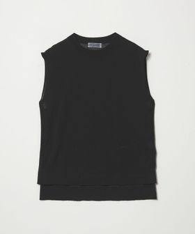 conte/＜conte＞クルーネック ノースリーブニット/ニット / セーター