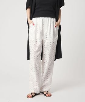 conte/＜conte＞エンブロイダリー レース テーパードパンツ/イージーパンツ