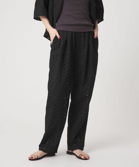 conte/＜conte＞エンブロイダリー レース テーパードパンツ/イージーパンツ