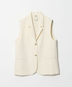 conte/＜conte＞レーヨン テーラード ジレ/ベスト