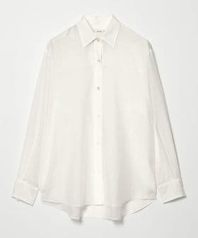 conte/＜conte＞コットンシルク シアー シャツ/シャツ / ブラウス