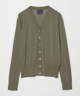 conte/＜conte＞コットン シアー Vネックカーディガン/カーディガン / ボレロ