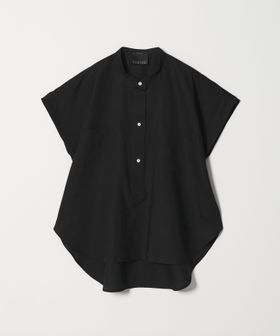 conte/＜conte＞フロントポケット フレンチスリーブシャツ/シャツ / ブラウス