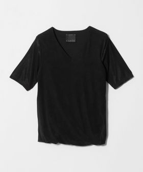 conte/＜conte＞スソバルーン VネックTシャツ/Tシャツ / カットソー