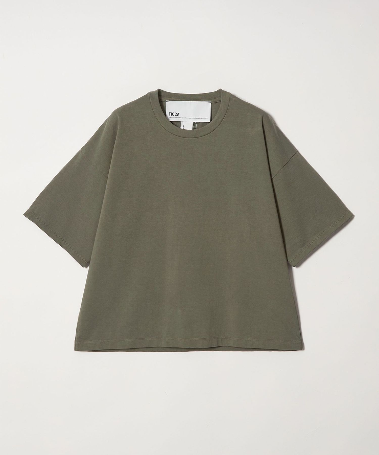 一部別注】＜TICCA for conte＞ EMBROIDERY Tシャツ
