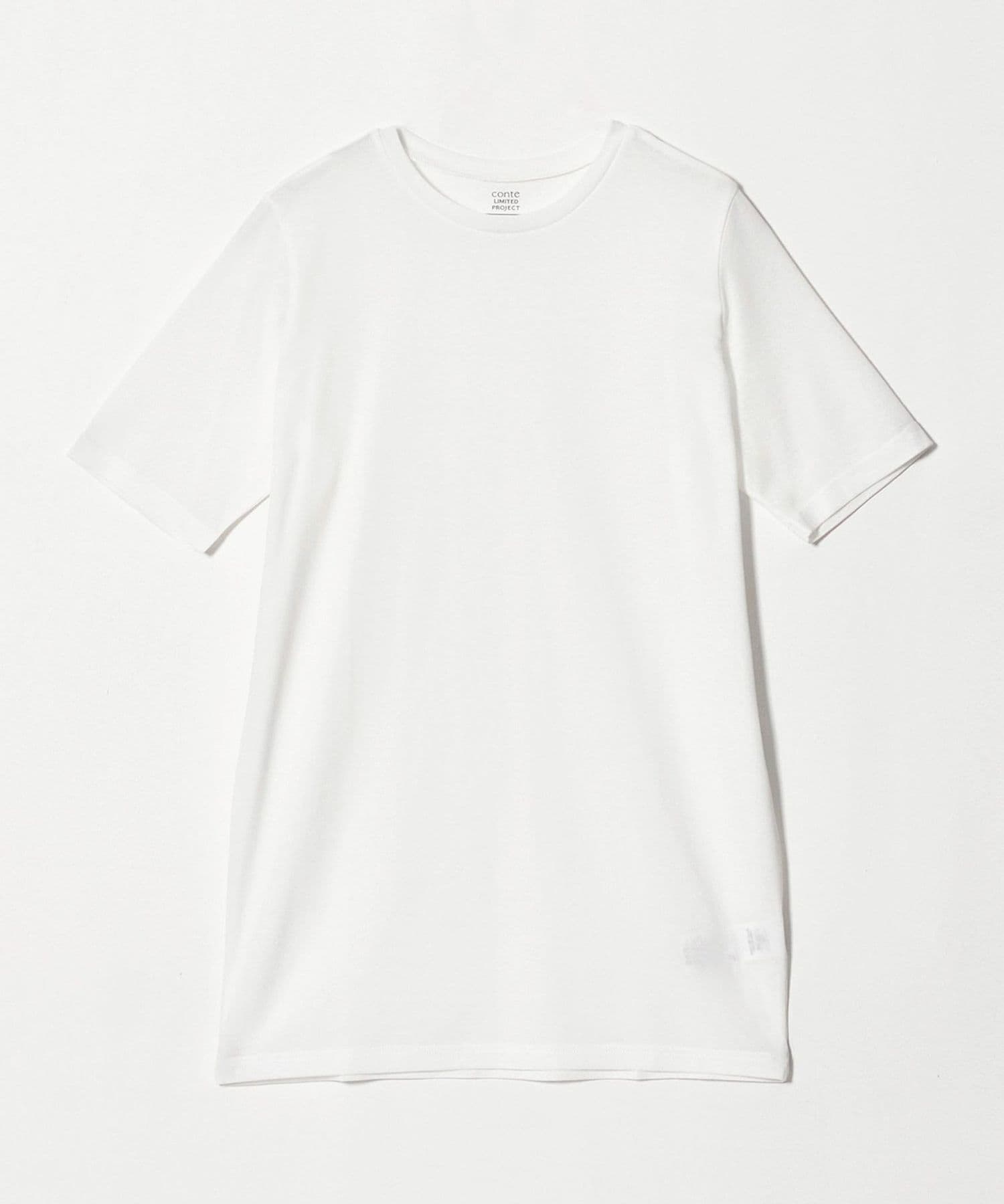 upper hights × conte＞チュニック クルーネックTシャツ