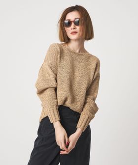 conte/＜conte＞テープヤーン ボートネックニット/ニット / セーター