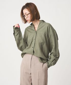 conte/＜conte＞アサ ベーシックシャツ /シャツ / ブラウス