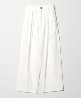 conte/＜conte＞チノ タック ワイドパンツ/チノパンツ