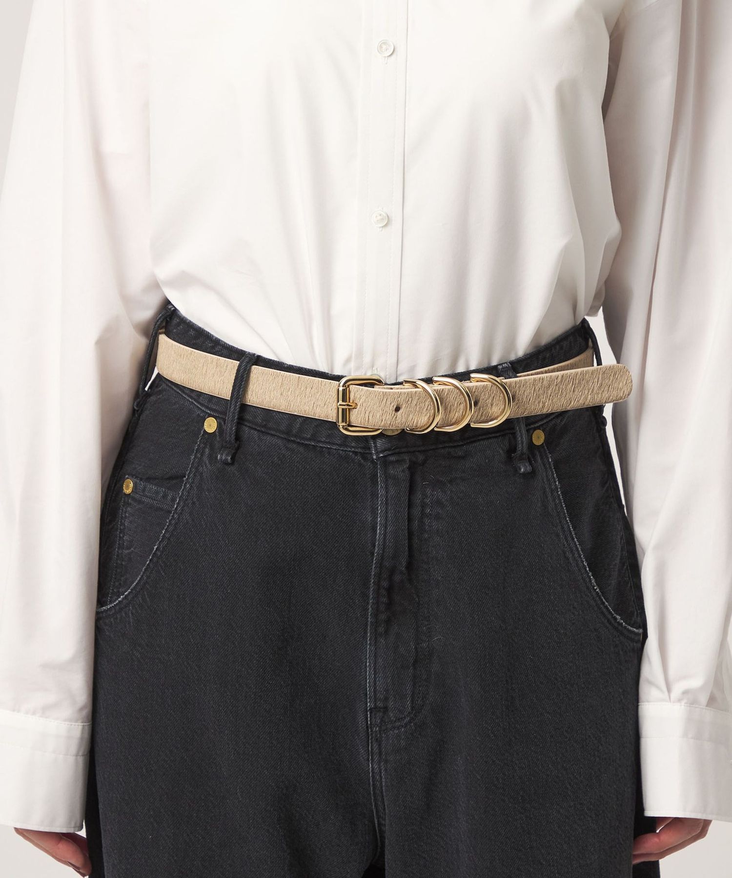 別注】＜ATELIER AMBOISE for conte＞バックル ベルト