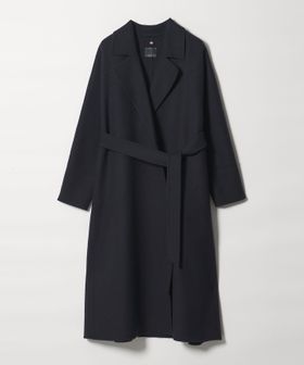 conte/＜conte＞ ベルテッド リバー ロングコート/チェスターコート