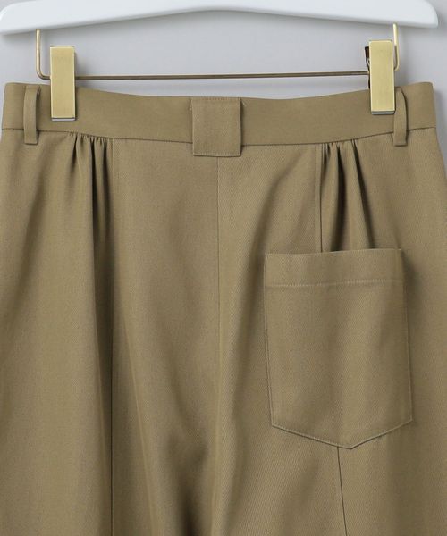 <6(ROKU)>RAYON COTTON TUCK PANTS/パンツ <6(ROKU)>RAYON COTTON TUCK PANTS/パンツ