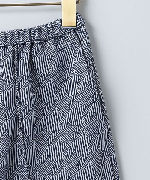 <6(ROKU)>CHIDORI JACQUARD PANTS/パンツ