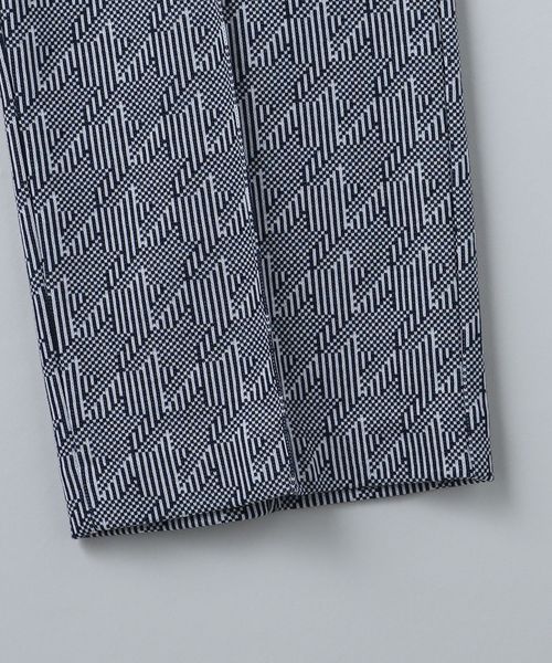 <6(ROKU)>CHIDORI JACQUARD PANTS/パンツ