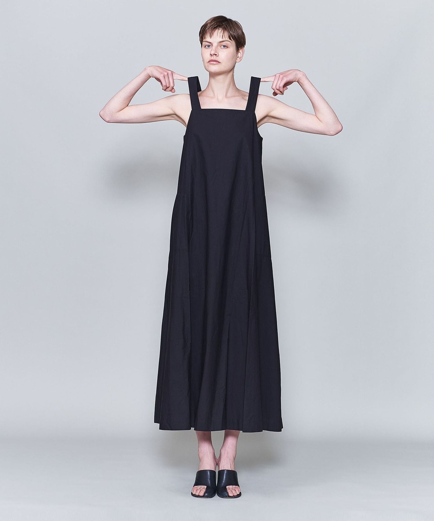 hbeautyand youth  〔Sara mallika〕ワンピース Sara mallika/FLOWER PRINT YOKE DRESS（ワンピース）｜sara
