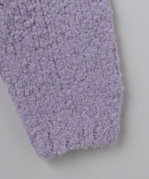 6 (ROKU)> ALPACA WOOL BOUCLE KNIT/Knit 6 (ROKU)> ALPACA WOOL BOUCLE KNIT/Knit