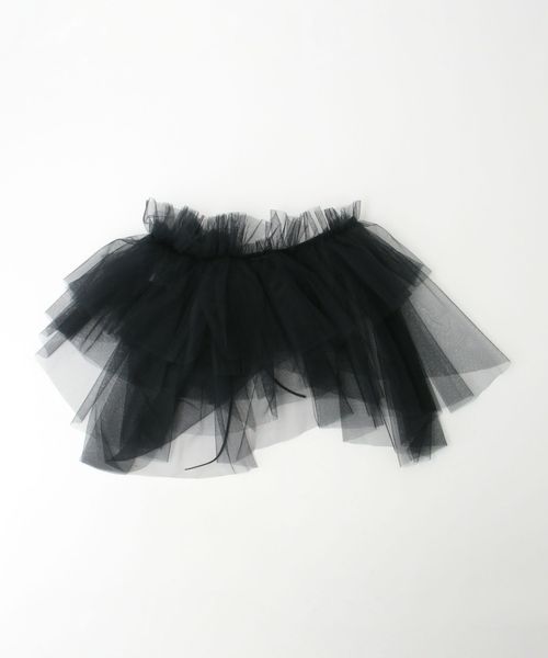 MARGE × 6(ROKU)＞TULLE ASYMMETRY COLLAR/着けえり