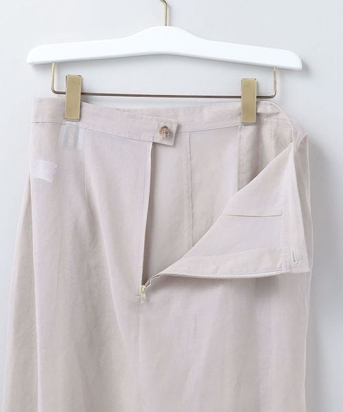 未使用✴︎roku 6。COTTON RAYON SKIRT 36 6(ROKU)＞COTTON SUKE SKIRT/スカート