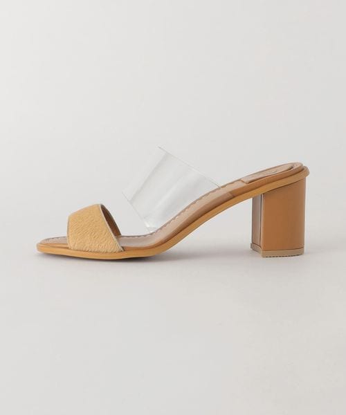 OE＞CLEAR LEATHER SANDALS/サンダル