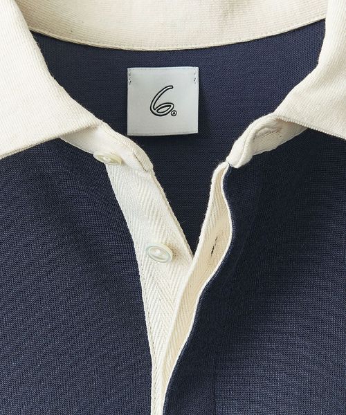 ＜Americana × 6(ROKU)＞RUGBY SHIRT/ラグビーシャツ Americana × 6(ROKU)＞RUGBY SHIRT/ラグビーシャツ
