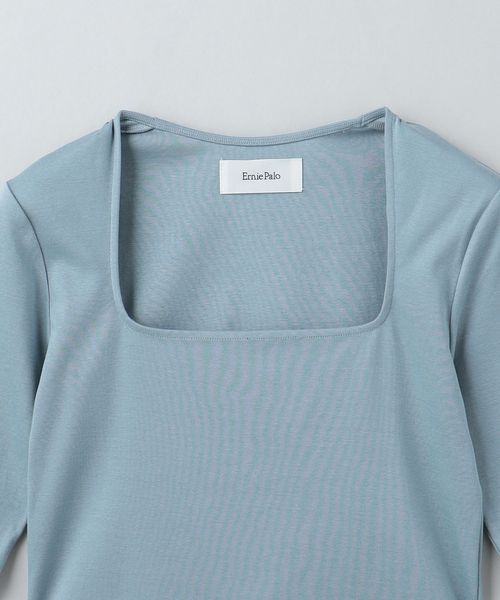 別注】＜Ernie Palo × 6(ROKU)＞SQUARE 5SLEEVE TOPS/トップス