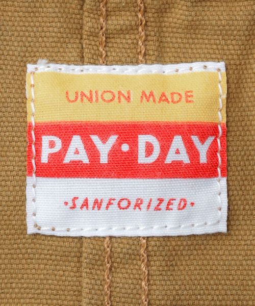 別注】＜PAY DAY × 6(ROKU)＞SHORT COVERALLS DUCK/カバーオール