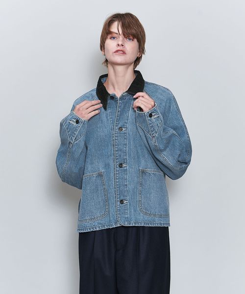 roku 6 ロク コットンショートジャケット 6(ROKU)>COTTON SHORT JACKET