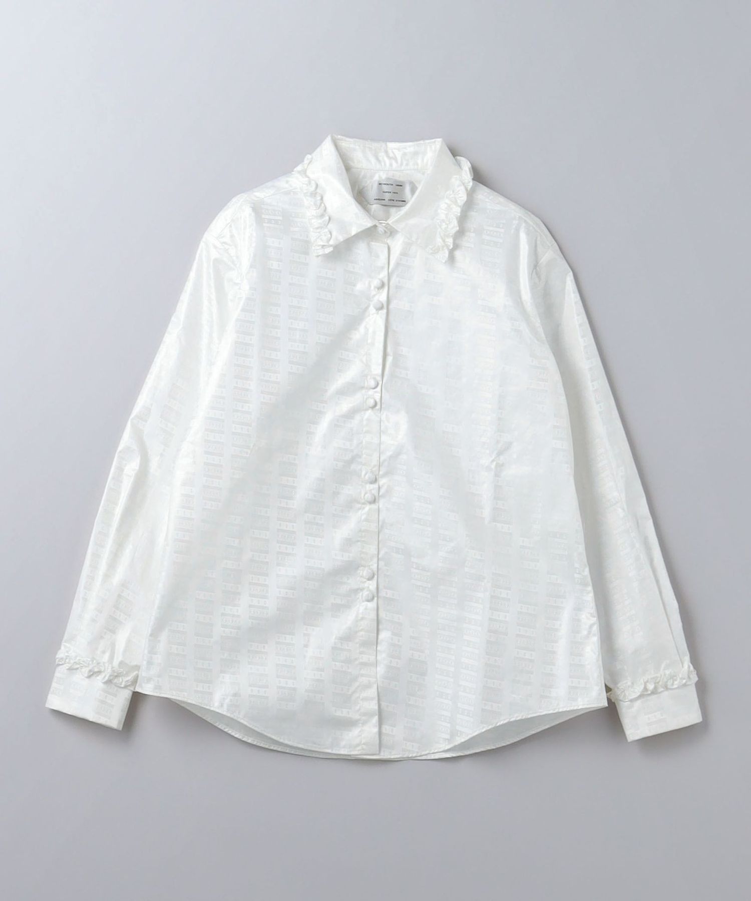 スーパーヤヤ SUPER YAYA CHEMISE PAPASH-FROOW- 0124 ブラウス 24050410000830 ホワイト サイズ：S JOURNAL STANDARD（ジャーナルスタンダード）の「【SUPER YAYA