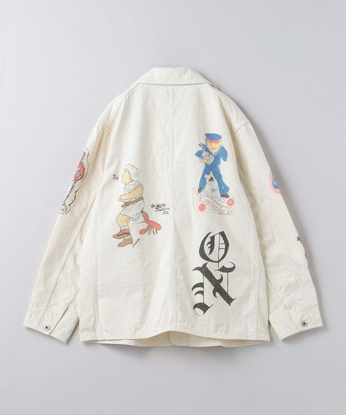 Are you different×WESTOVERALLS カバーオール WESTOVERALLS × Are You Different＞ MEMORIAL COVERALL