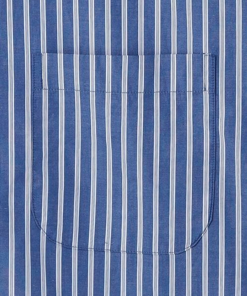 トップス Brooks Brothers 6(ROKU)STRIPE BD SHIRT 別注】＜Brooks Brothers × 6(ROKU)＞STRIPE BD SHIRT NAVY