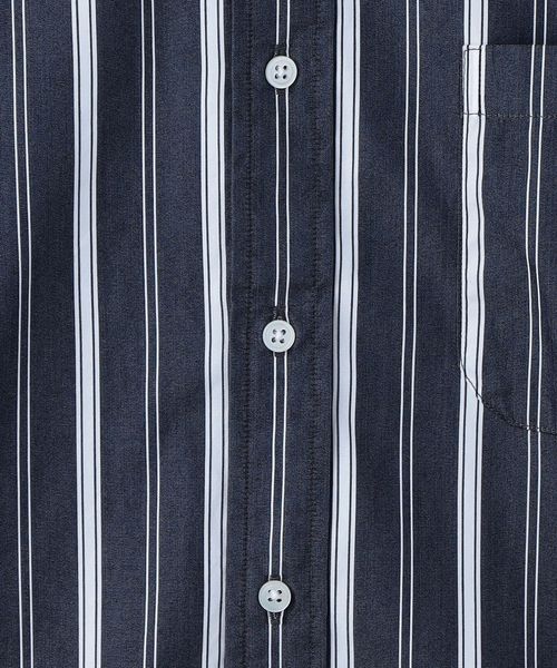 Brooks Brothers × 6(ROKU)STRIPE BD SHIRT 別注】＜Brooks Brothers × 6(ROKU)＞STRIPE BD SHIRT ROYAL/シャツ