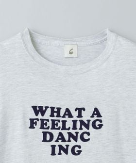 6 ROKU WHAT A FEELING DANCING Tシャツ BLACK 8600024F0603_m1_a009.jpg
