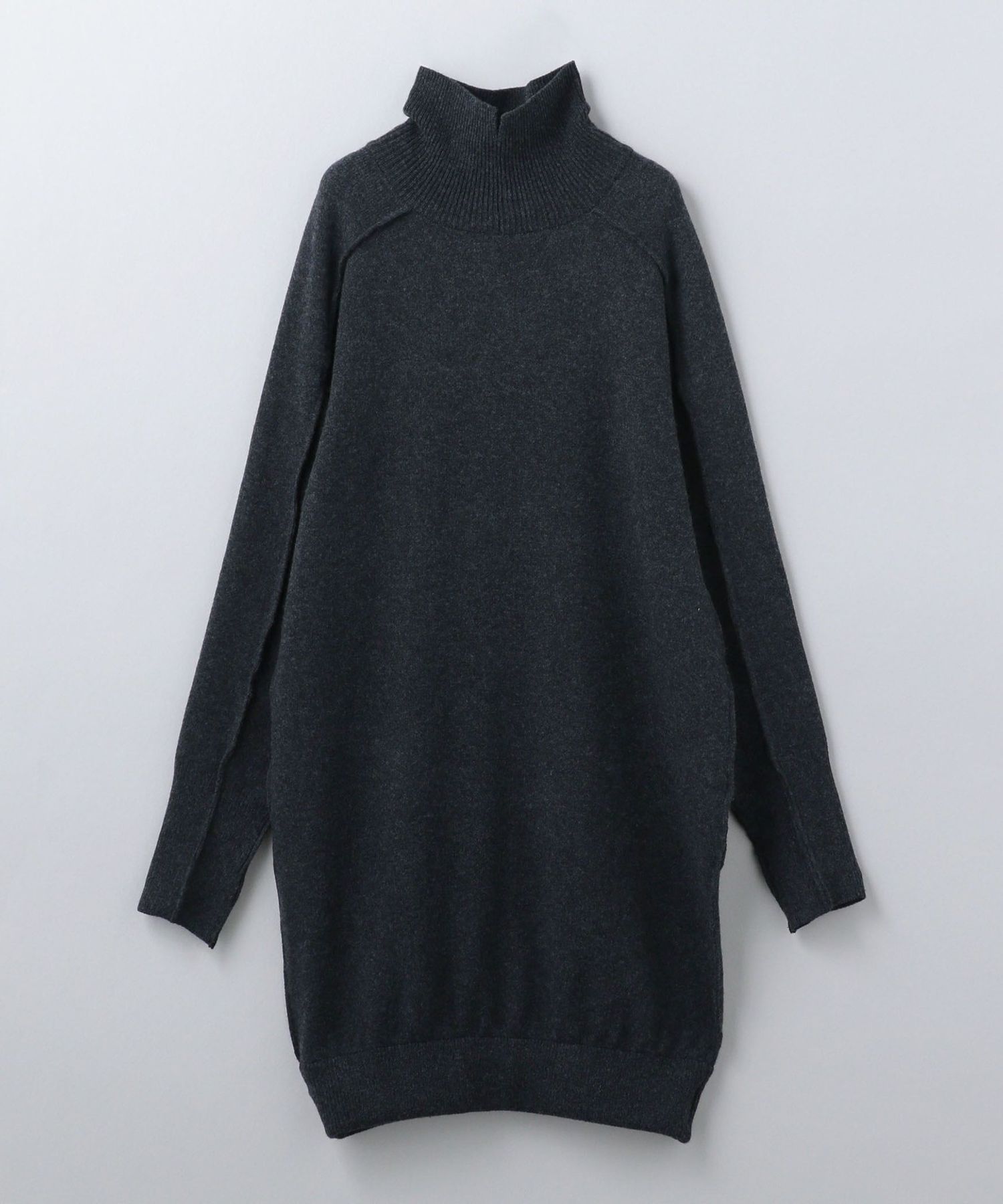 pelleq＞TIGHTENED HEM DRESS/ニットワンピース