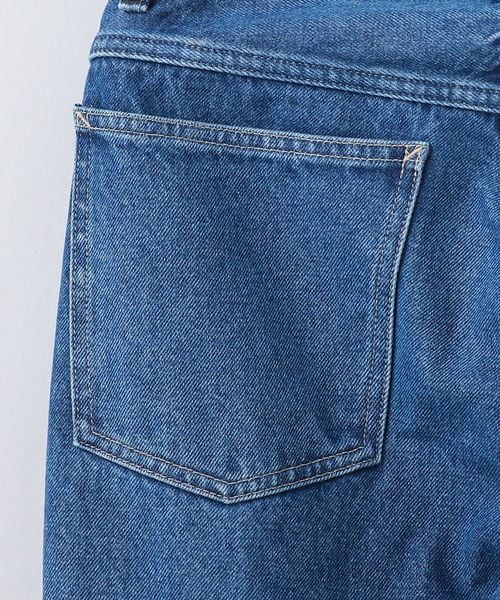 roku 6 KURO DENIM　28インチ 別注】＜KURO × 6(ROKU)＞SLIM DENIM TAPERED PANTS/パンツ
