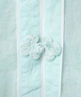 roku 6 シアーシャツ sukeオーガンジーブラウス　6d dalia 別注】＜dahl'ia × 6(ROKU)＞SUKE CHINA MOTIF BLOUSE/シャツ