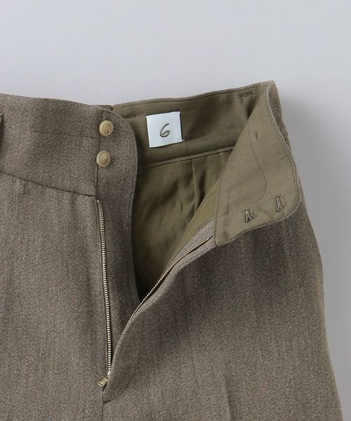 6（ロク）の「＜6(ROKU)＞毛麻ブラ（その他トップス）」 - WEAR