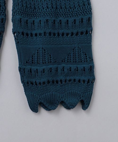 pelleq＞LACE KNIT PANTS/パンツ