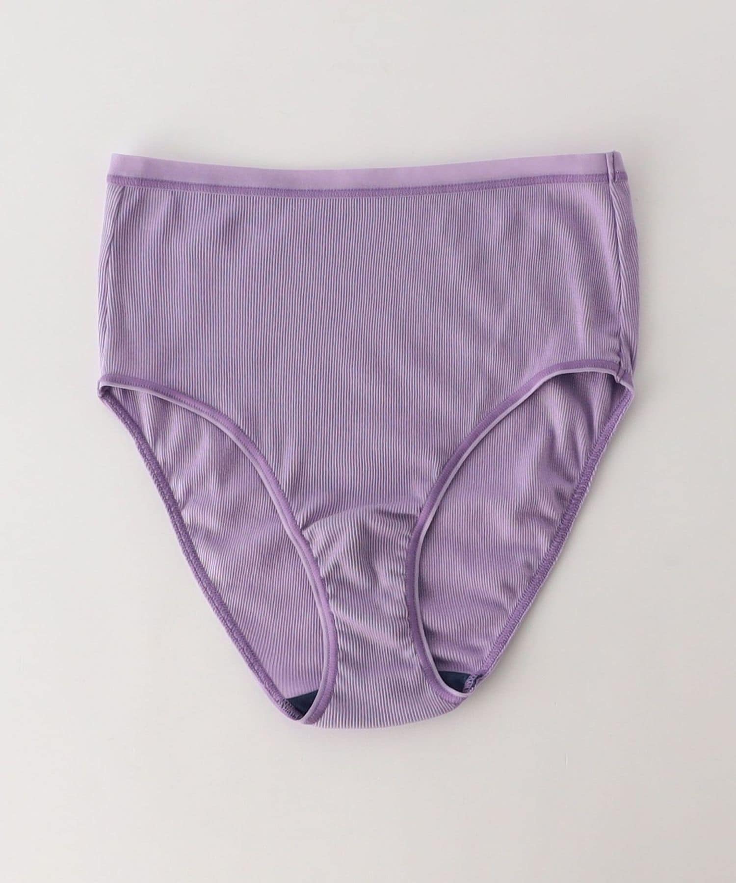 OVERNEATH＞HIGH WAIST RIB BRIEFS 019/ショーツ