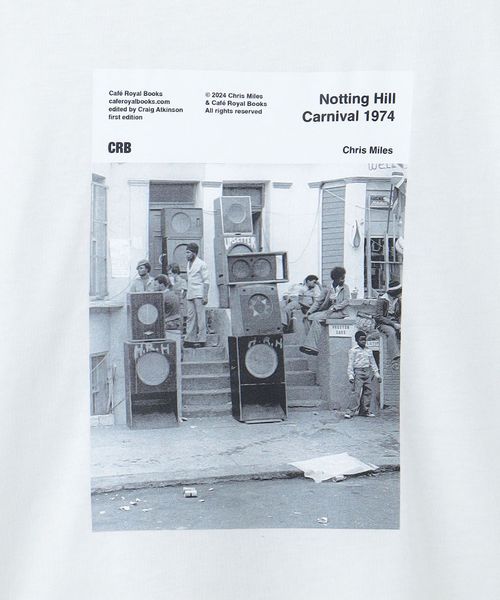 ＜Cafe  Books × 6(ROKU)＞CHOIR Tシャツ 別注】＜Cafe Royal Books × 6(ROKU)＞CHOIR Tシャツ