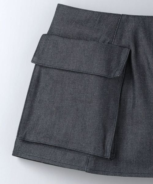 Tu es mon Tresor＞WAIST POCKET APRON/ラップスカート