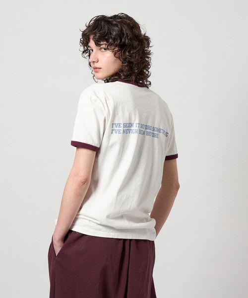 ＜6(ROKU)＞NYC リンガー Tシャツ 6（ロク）の「＜6(ROKU)＞NYC リンガー Tシャツ（Tシャツ