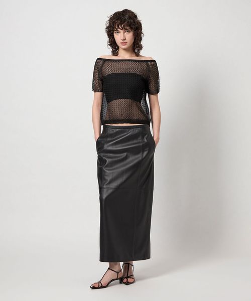 BEAUTY&amp;YOUTH UNITED ARROWS - 6(roku) beauty&amp;youth ✴︎ ショルダースリットニット BEAUTY&YOUTH UNITED ARROWS｜<6(ROKU)>ワンショルダー ニット